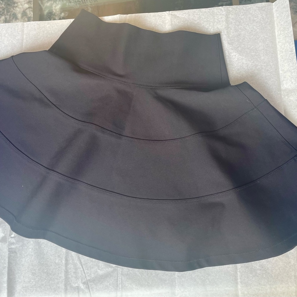 Robert Rodriguez Flare Mini Black Skirt size 2